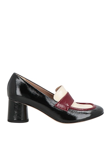 CHEVILLE Loafers Black Leather