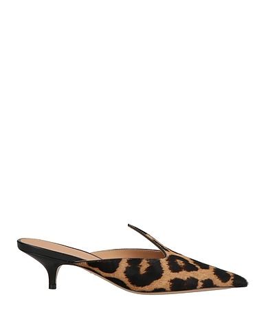 FERRAGAMO Mules and clogs Camel Calfskin