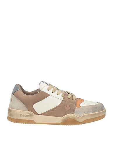DSQUARED2 Sneakers Beige Leather