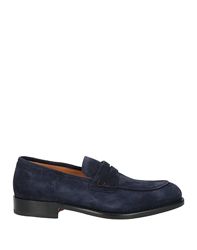 FERRAGAMO Loafers Navy Calfskin