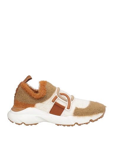 TOD'S Sneakers Camel Textile fibres