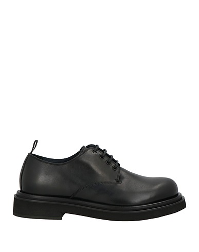 SEBOY'S Laced shoes Black Leather