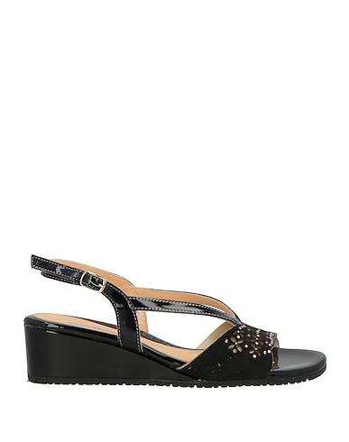 MELLUSO Sandals Black Leather