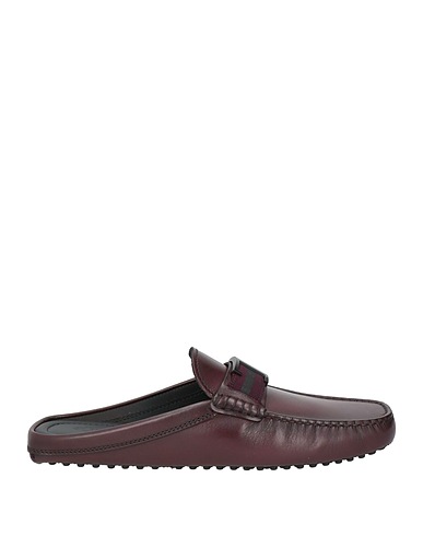 TOD'S Mules and clogs LIMITED EDITION Burgundy Leather