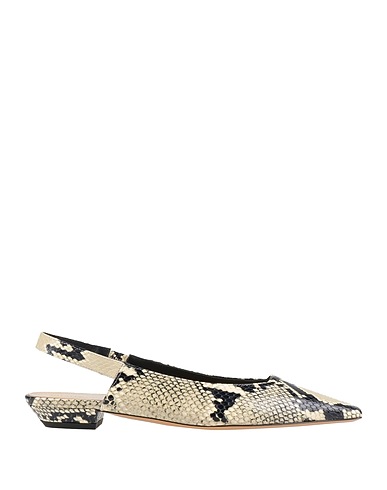 KHAITE Footwear Beige Leather