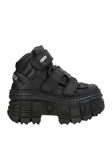 NEW ROCK Sneakers Black Leather