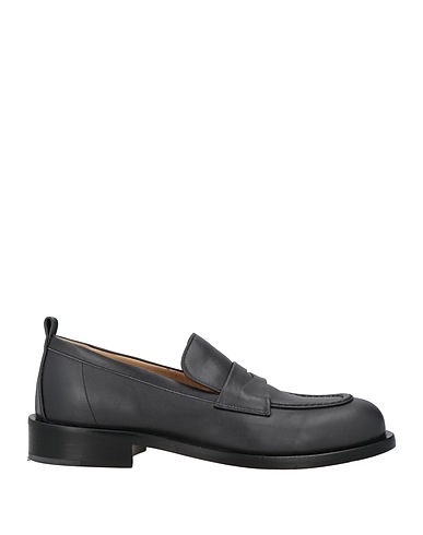 POMME D'OR Loafers Charcoal Calfskin