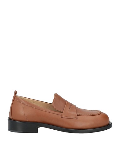 POMME D'OR Loafers Brown Calfskin