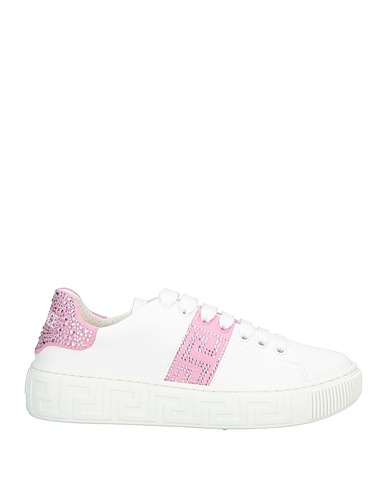 VERSACE YOUNG Sneakers White Leather