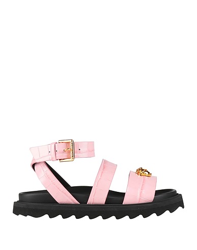 VERSACE YOUNG Sandals Pink Calfskin