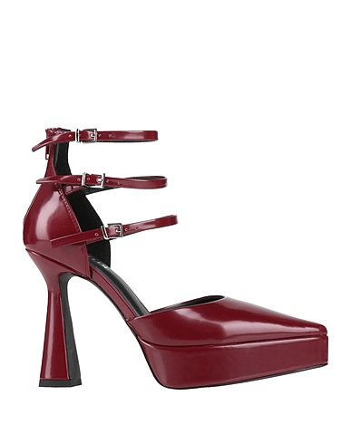 ACTITUDE by TWINSET Pumps Bordeaux Gewebefasern