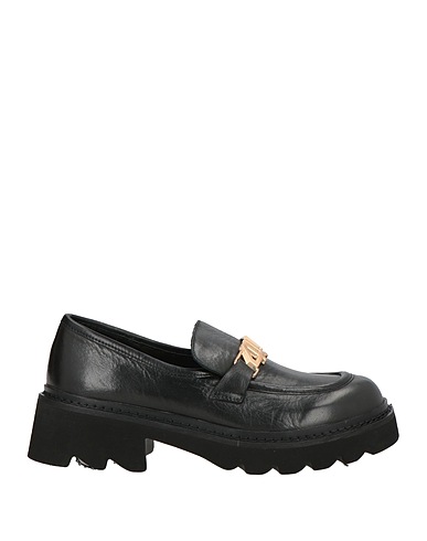 PACIOTTI 4US Loafers Black Calfskin