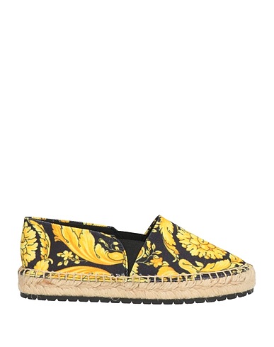 VERSACE YOUNG Espadrilles Gelb Gewebefasern