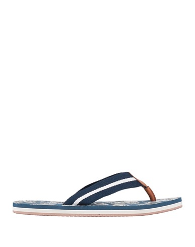 GUESS Flip flops Navy Textile fibers