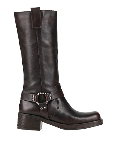 STILOSOPHY Boots Dark brown Leather