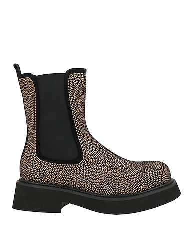 TOSCA BLU Ankle boot STUDIO Gold Textile fibers