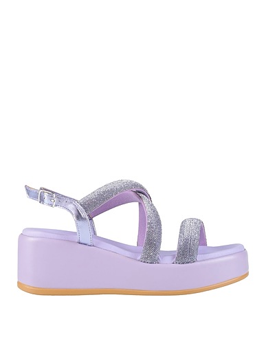 CAFèNOIR Sandals Lilac Synthetisches Material
