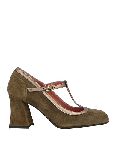 LES:VENUES Court Military green Leather