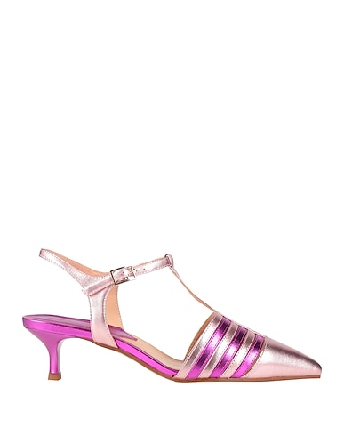 CAFèNOIR Court Pink Leather, Synthetisches Material