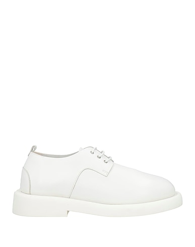 MARSÈLL Laced shoes GOMME White Calfskin