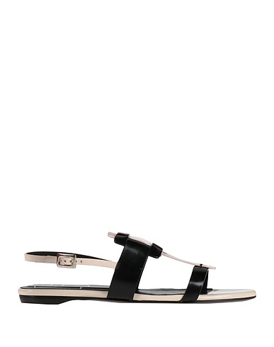 ROGER VIVIER Sandalen Hellrosa Leder