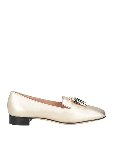 GIUSEPPE ZANOTTI Loafers Platinum Leather