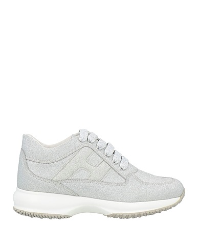 HOGAN Sneakers Silver Textile fibres