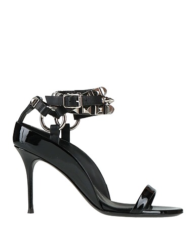 GIUSEPPE ZANOTTI Sandals Black Leather
