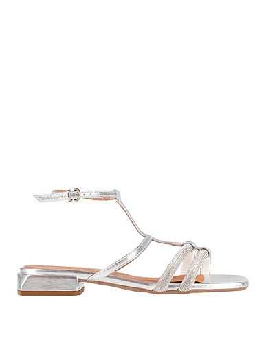 SAMUELA PACE Sandali Argento Pelle