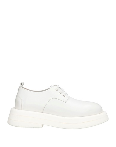MARSÈLL Laced shoes GOMME White Calfskin