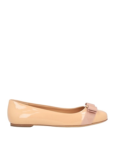FERRAGAMO Ballet flats Blush Leather