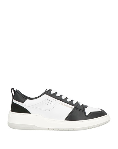 FERRAGAMO Sneakers Black Calfskin