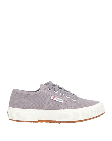 SUPERGA Canvas sneakers  Grey Textile fibers