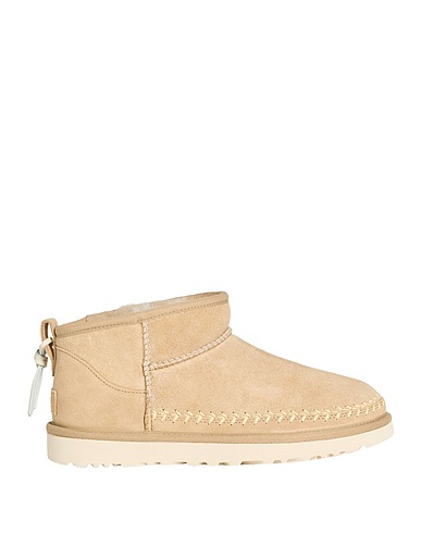 UGG Ankle boot W CLASSIC ULTRA MINI BIARRITZ
 Beige 100% Leather