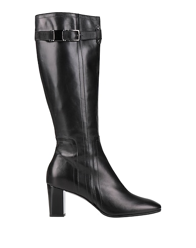 LAURA BELLARIVA ブーツ ブラック 牛革(カーフ)