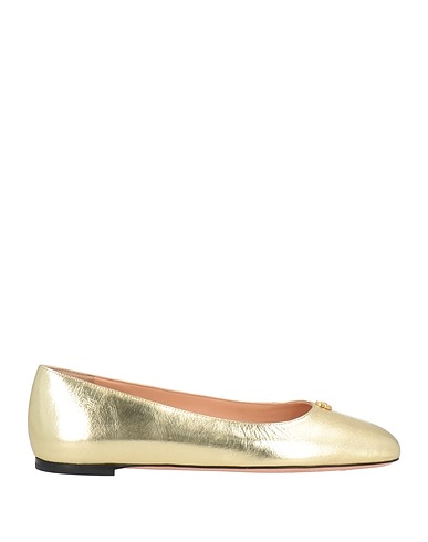 BALLY Ballet flats Gold Goat skin