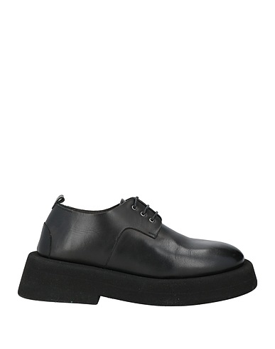 MARSÈLL Laced shoes GOMME Black Calfskin