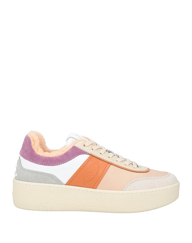 TOD'S Sneakers Blush Leather, Lamb Shearling
