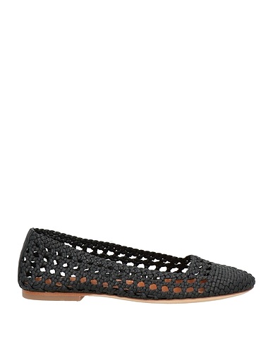 STAUD Ballet flats Black Leather