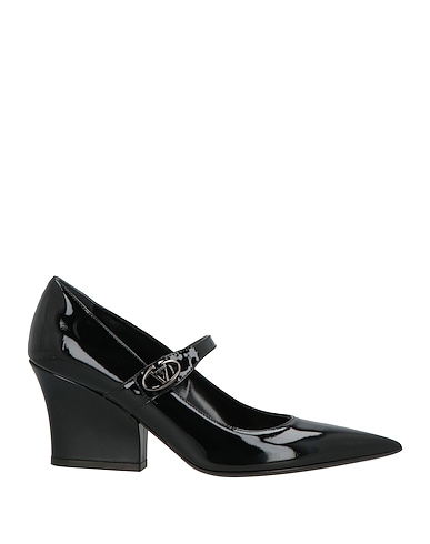 VALENTINO GARAVANI Court Black Leather