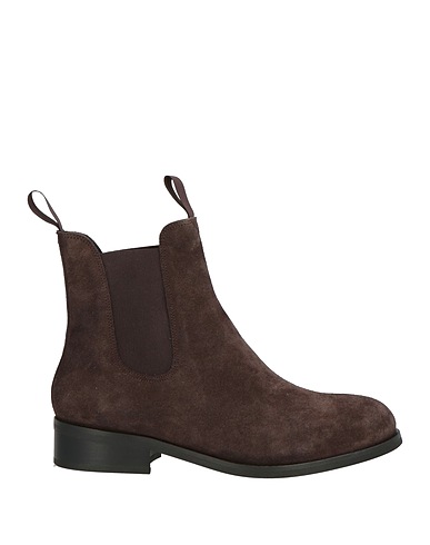 OFFICINE GÉNÉRALE Ankle boot Dark brown Leather