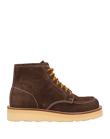 SEBOY'S Ankle boot Dark brown Leather