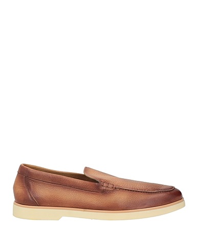 MAGNANNI Loafers Light brown Calf hair