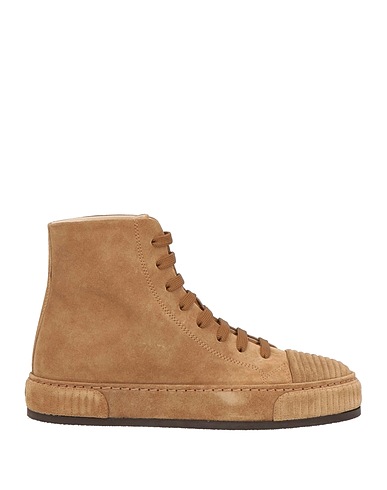 GIORGIO ARMANI Sneakers Khaki 100% Calfskin