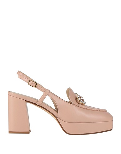 THE SELLER Pump Blush Leather
