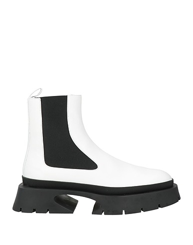 JIL SANDER Ankle boot White Leather