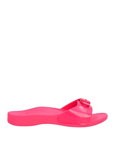 SCHOLL Sandals Fuchsia PVC - Polyvinyl chloride