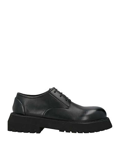 MARSÈLL Laced shoes Black Calfskin
