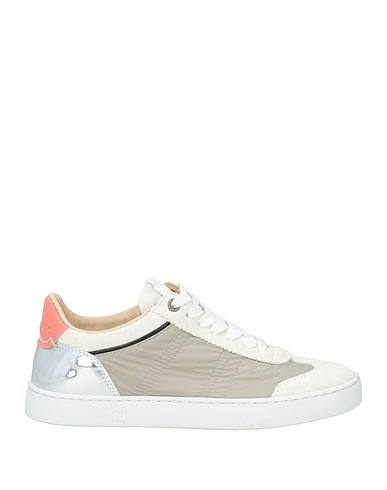 RUBIROSA Sneakers Grey Leather, Textile fibres