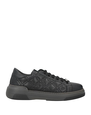 POLLINI Sneakers Black Calf hair